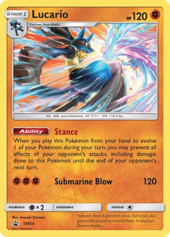 Lucario (SM54) [Sun & Moon: Black Star Promos]-1