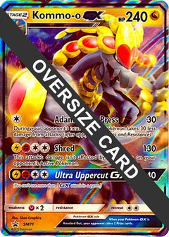 Kommo-o GX (SM71) (Jumbo Card) [Sun & Moon: Black Star Promos]-1