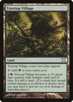 Treetop Village (10E-361) - 10th Edition Foil-1