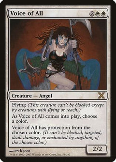Voice of All (10E-056) - 10th Edition Foil-1