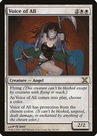 Voice of All (10E-056) - 10th Edition Foil-1