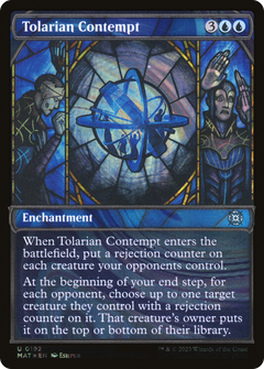 Tolarian Contempt (Showcase Halo Foil) [March of the Machine: The Aftermath]-1