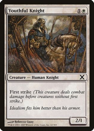 Youthful Knight (10E-062) - 10th Edition-1