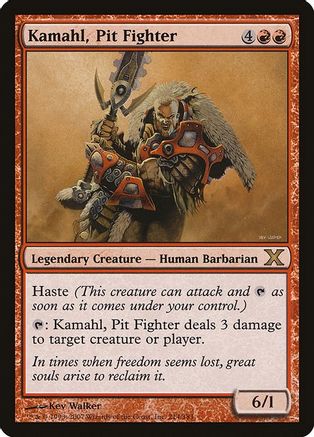 Kamahl, Pit Fighter (10E-214) - 10th Edition-1