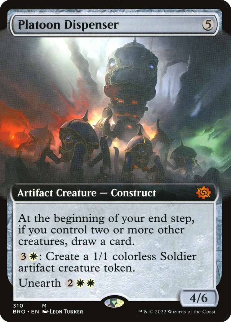 Platoon Dispenser (Extended Art) [The Brothers' War]-1