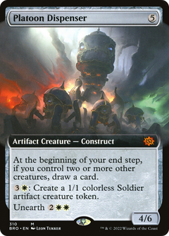 Platoon Dispenser (Extended Art) [The Brothers' War]-1