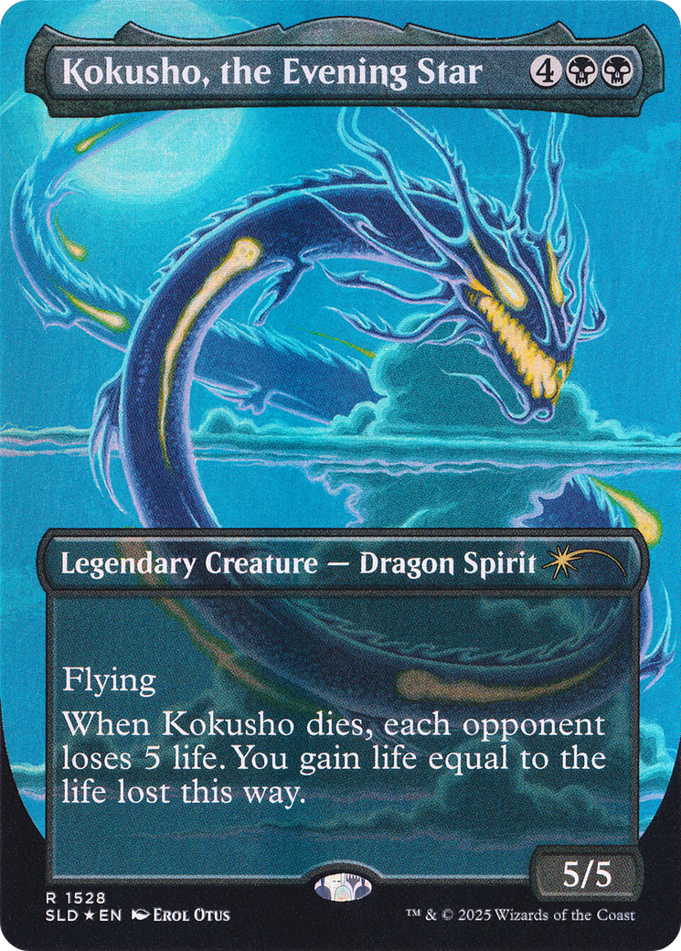 Kokusho, the Evening Star (Rainbow Foil) [Secret Lair Drop Series]-1
