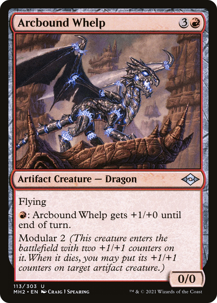 Arcbound Whelp [Modern Horizons 2]-3
