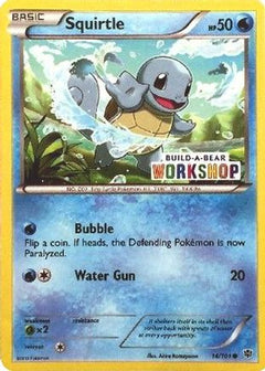Squirtle (14/101) (Build A Bear Workshop Exclusive) [Black & White: Plasma Blast]-1