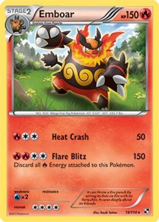 Emboar (19/114) (Theme Deck Exclusive) [Black & White: Base Set]-1