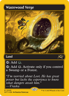 Wastewood Verge (First-Place Foil) [Aetherdrift]-1
