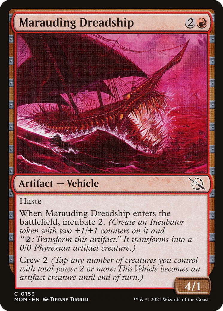 Marauding Dreadship [March of the Machine]-1