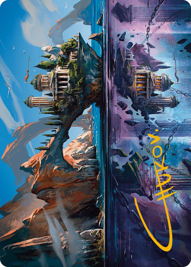 Copy Land // Copy Land (AMH3-029) - Modern Horizons 3 Art Series (Borderless) Foil-1