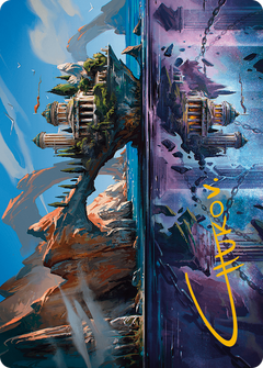 Copy Land // Copy Land (AMH3-029) - Modern Horizons 3 Art Series (Borderless) Foil-1
