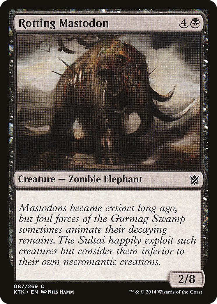 Rotting Mastodon [Khans of Tarkir]-1