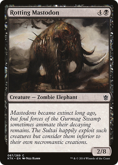 Rotting Mastodon [Khans of Tarkir]-1