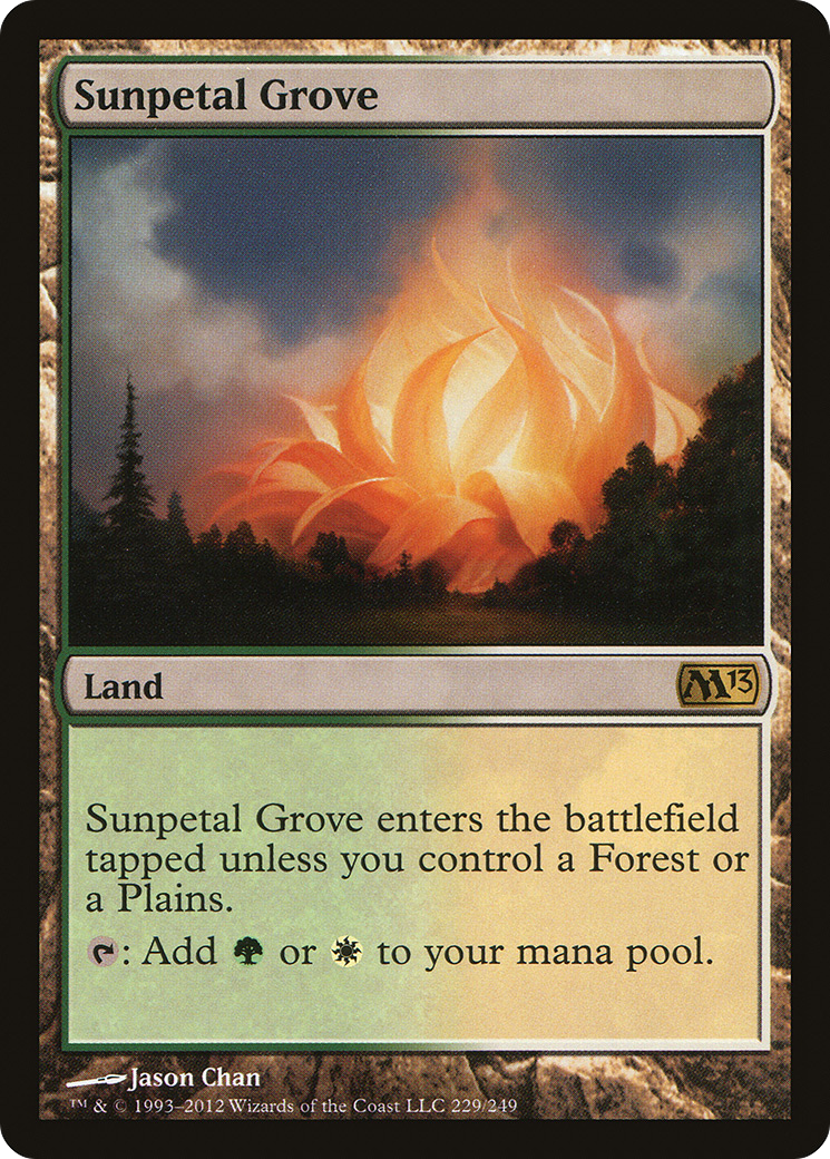 Sunpetal Grove [Magic 2013]-1