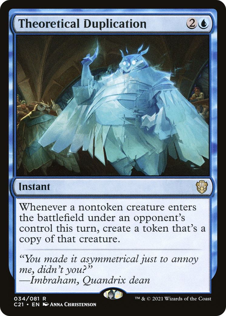 Theoretical Duplication [Commander 2021]-1