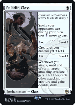 Paladin Class (Ampersand Promo) [Dungeons & Dragons: Adventures in the Forgotten Realms Promos]-1