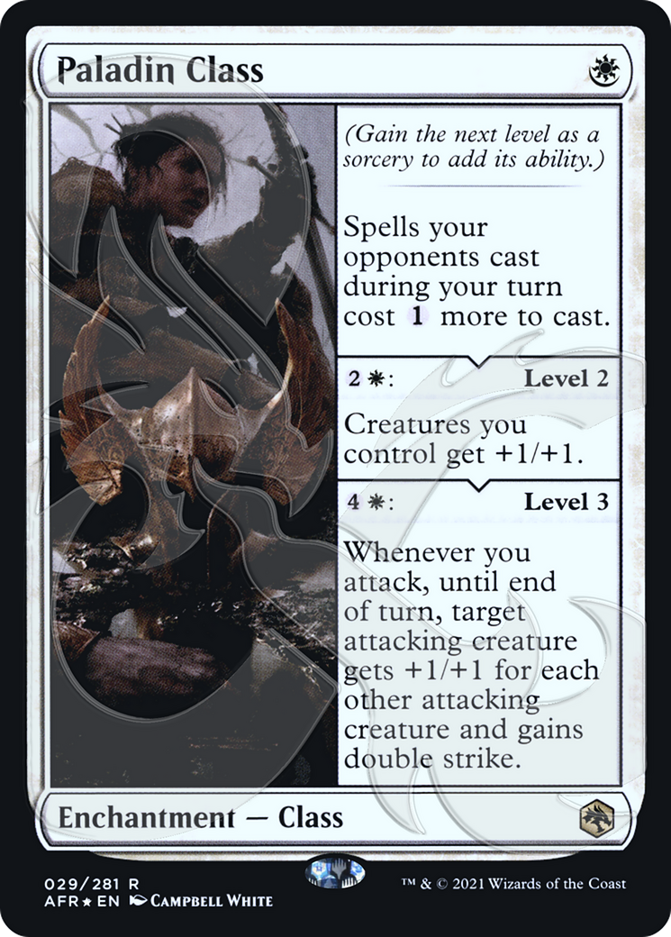 Paladin Class (Ampersand Promo) [Dungeons & Dragons: Adventures in the Forgotten Realms Promos]-1