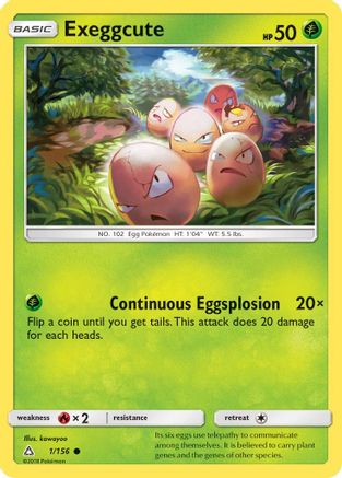 Exeggcute (1/156) [Sun & Moon: Ultra Prism]-1