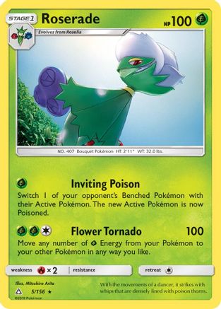 Roserade (5/156) [Sun & Moon: Ultra Prism]-1