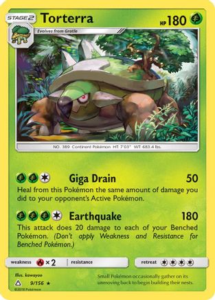 Torterra (9/156) [Sun & Moon: Ultra Prism]-1