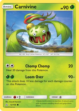 Carnivine (12/156) [Sun & Moon: Ultra Prism]-1