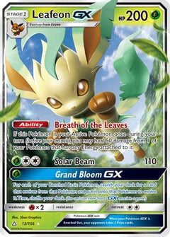 Leafeon GX (13/156) [Sun & Moon: Ultra Prism]-1