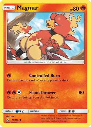 Magmar (18/156) [Sun & Moon: Ultra Prism]-1