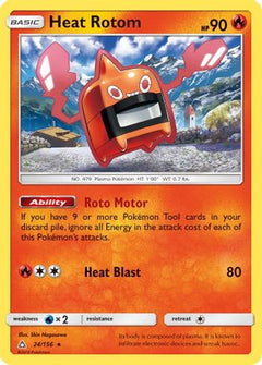 Heat Rotom (24/156) [Sun & Moon: Ultra Prism]-1