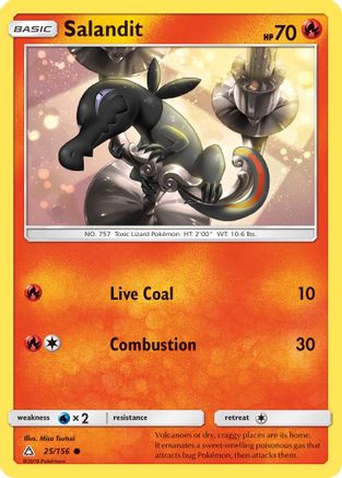 Salandit (25/156) [Sun & Moon: Ultra Prism]-1