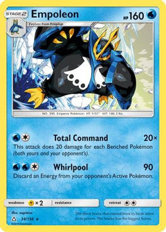Empoleon (34/156) [Sun & Moon: Ultra Prism]-1