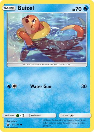 Buizel (35/156) [Sun & Moon: Ultra Prism]-1