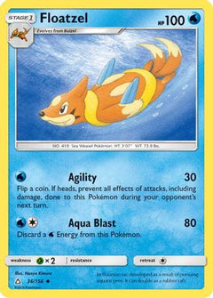 Floatzel (36/156) [Sun & Moon: Ultra Prism]-1