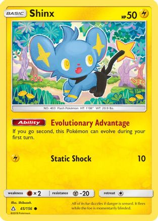 Shinx (45/156) [Sun & Moon: Ultra Prism]-1