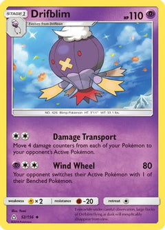 Drifblim (52/156) [Sun & Moon: Ultra Prism]-1