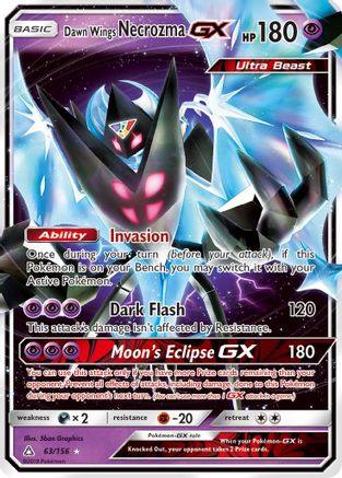 Dawn Wings Necrozma GX (63/156) [Sun & Moon: Ultra Prism]-1