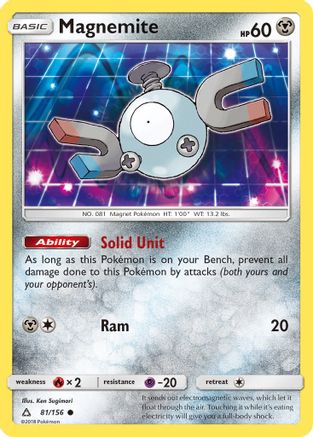 Magnemite (81/156) [Sun & Moon: Ultra Prism]-1