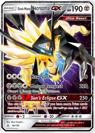 Dusk Mane Necrozma GX (90/156) [Sun & Moon: Ultra Prism]-1