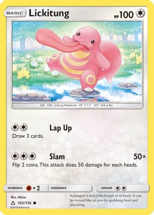 Lickitung (102/156) [Sun & Moon: Ultra Prism]-1