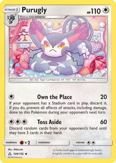 Purugly (109/156) [Sun & Moon: Ultra Prism]-1