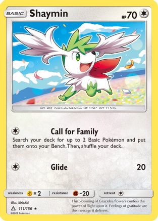 Shaymin (111/156) [Sun & Moon: Ultra Prism]-1