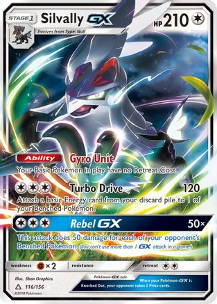 Silvally GX (116/156) [Sun & Moon: Ultra Prism]-1
