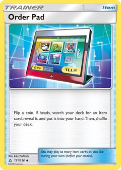 Order Pad (131/156) [Sun & Moon: Ultra Prism]-1