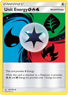 Unit Energy (137/156) (Grass, Fire, Water) [Sun & Moon: Ultra Prism]-1