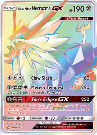 Dusk Mane Necrozma GX (163/156) [Sun & Moon: Ultra Prism]-1