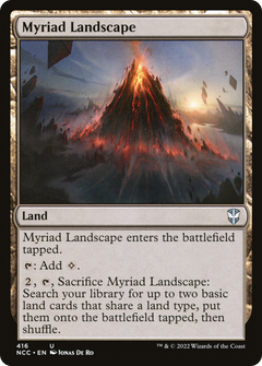 Myriad Landscape [Streets of New Capenna Commander]-1