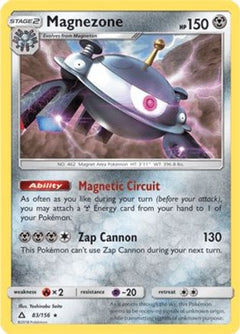 Magnezone (83/156) (Prerelease Kit Exclusive) (Theme Deck Exclusive) [Sun & Moon: Ultra Prism]-1