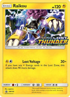Raikou (SM150) [Sun & Moon: Black Star Promos]-1